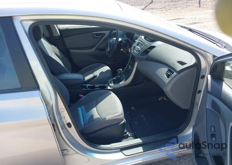 2015 Hyundai Elantra Se from USA, damaged, VIN 5NPDH4AE3FH547495